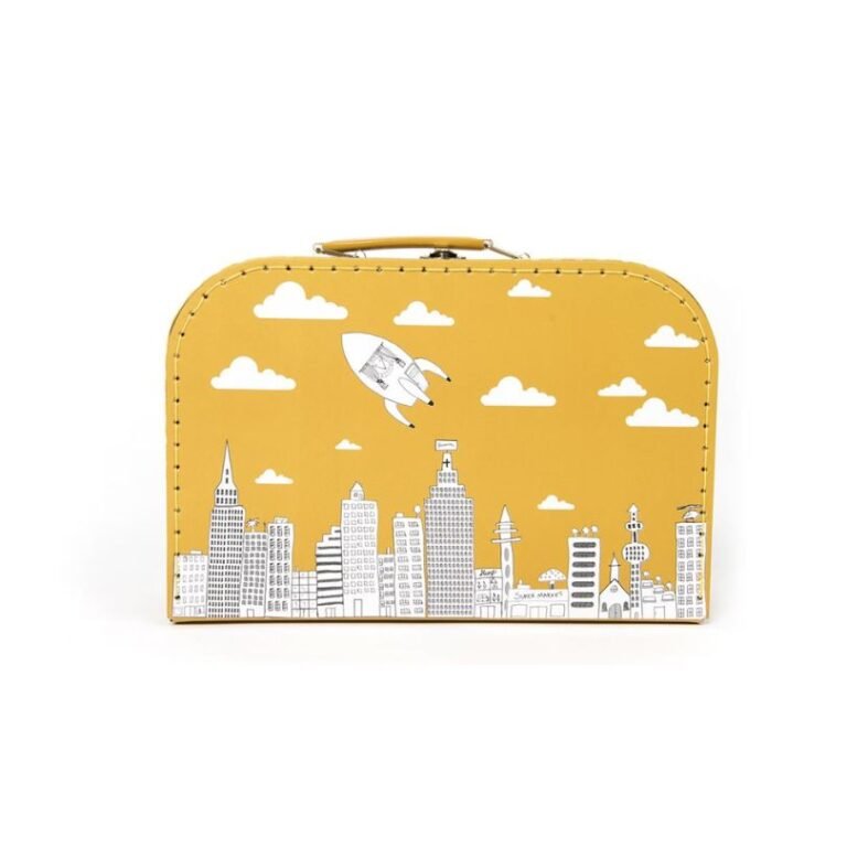 Pellianni lagaminėlis gelsvas