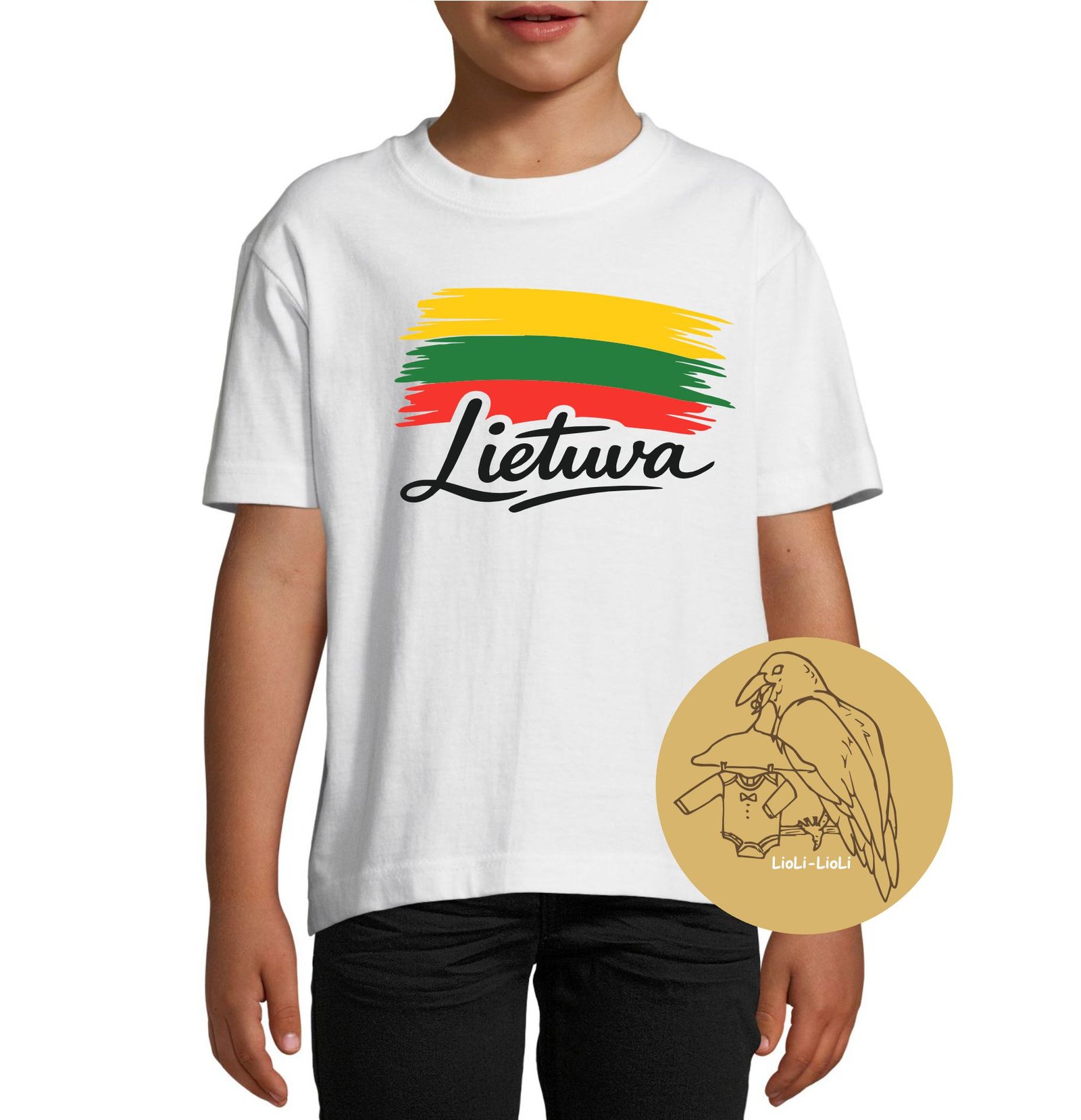 marškinėliai vaikams lietuvos tematika