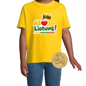 marškinėliai vaikams lietuvos tematika