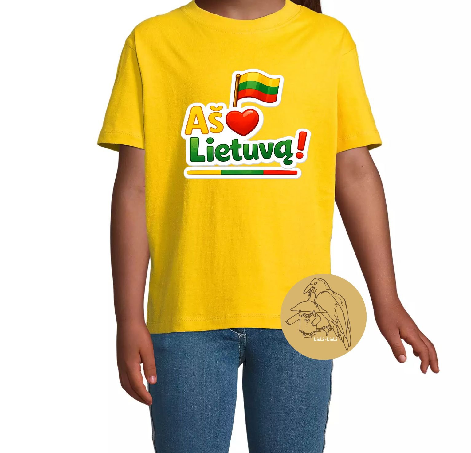 marškinėliai vaikams lietuvos tematika