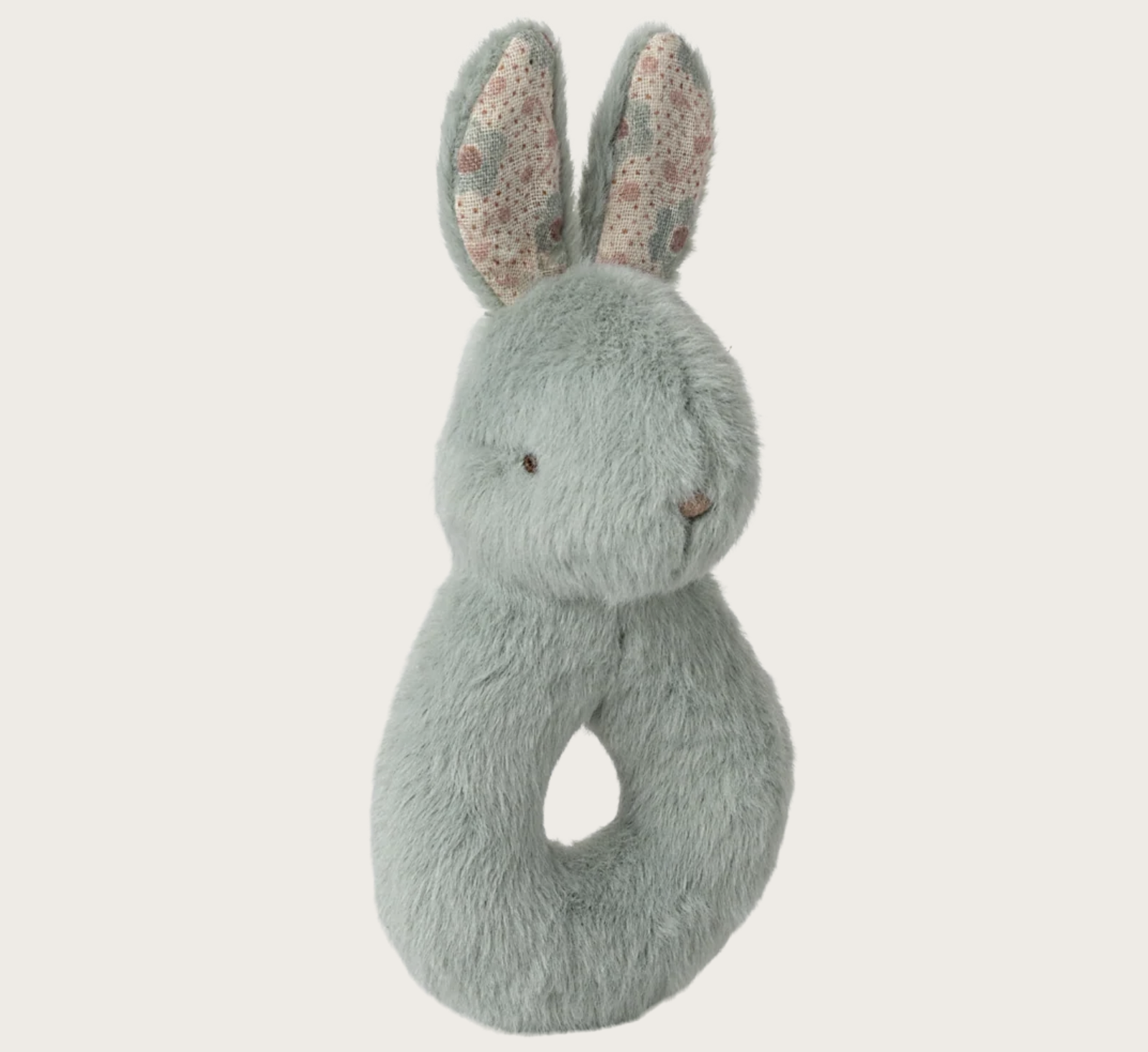 Maileg žaislai - Rabbit rattle set - Mint