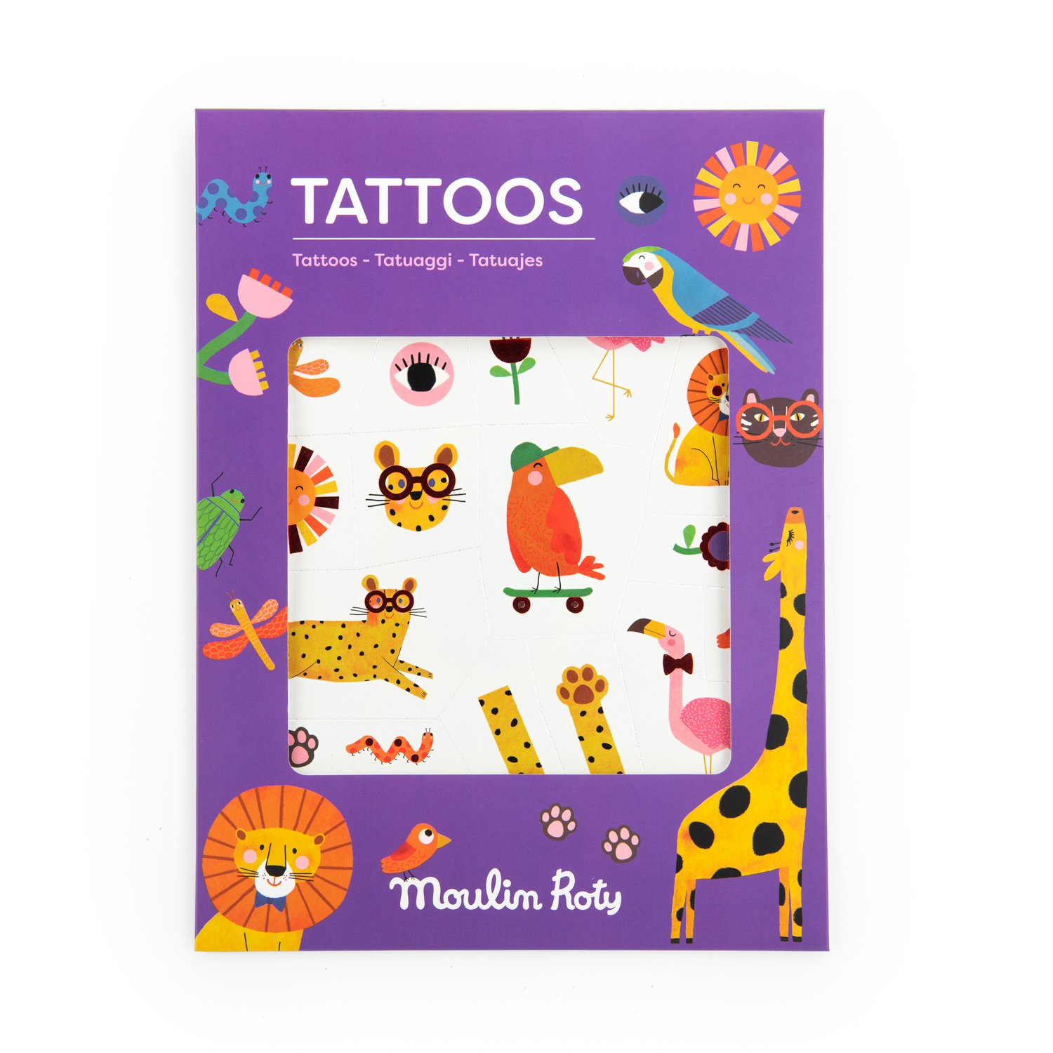 Moulin Roty tatuiruotės